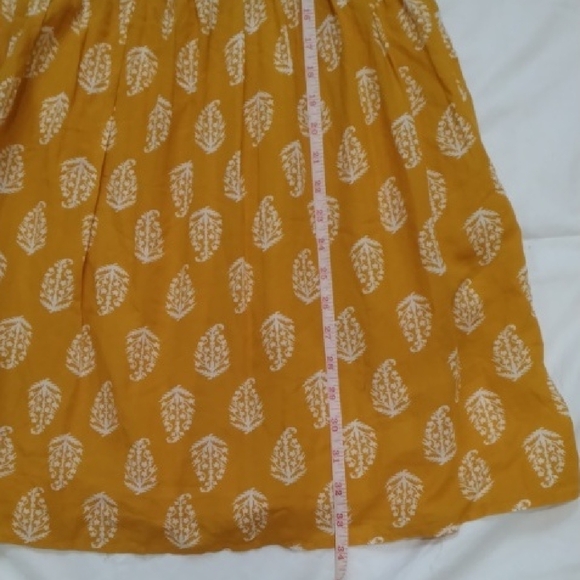 Lucky Brand Women's Yellow A-Line Sundress Sleeveless Size S - Picture 8 of 11